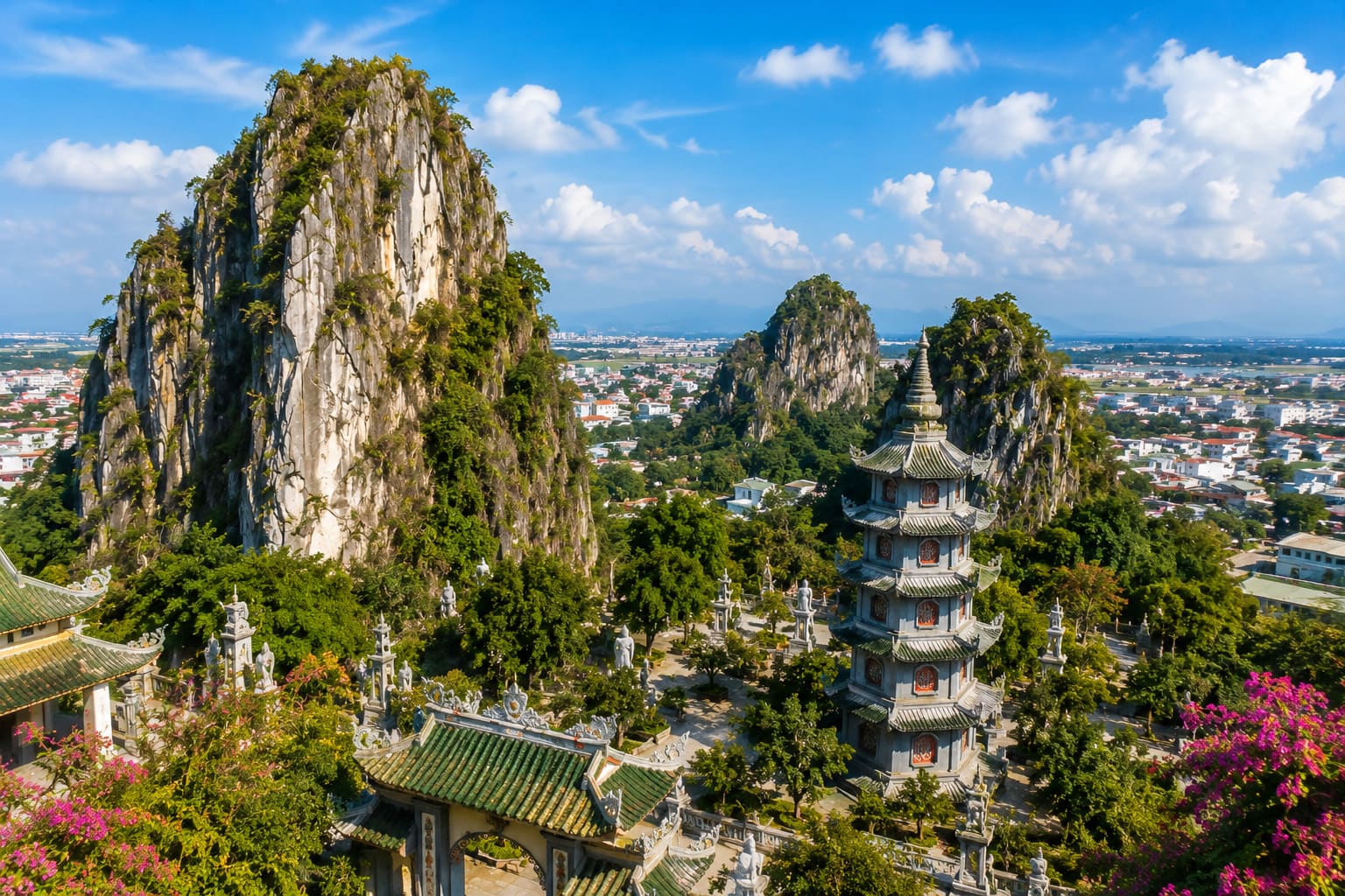 Marble Mountains Da Nang temples caves and viewpoint