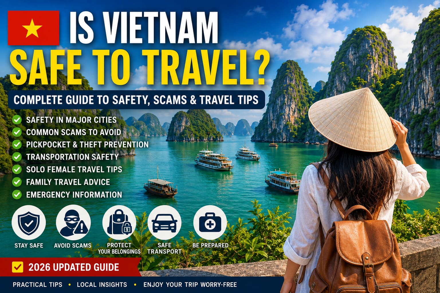 Is Vietnam Safe to Travel? Complete Guide to Safety, Scams & Travel Tips (2026)
