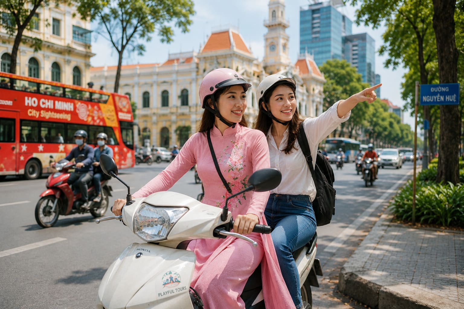 Vietnam Ao Dai Rider Service