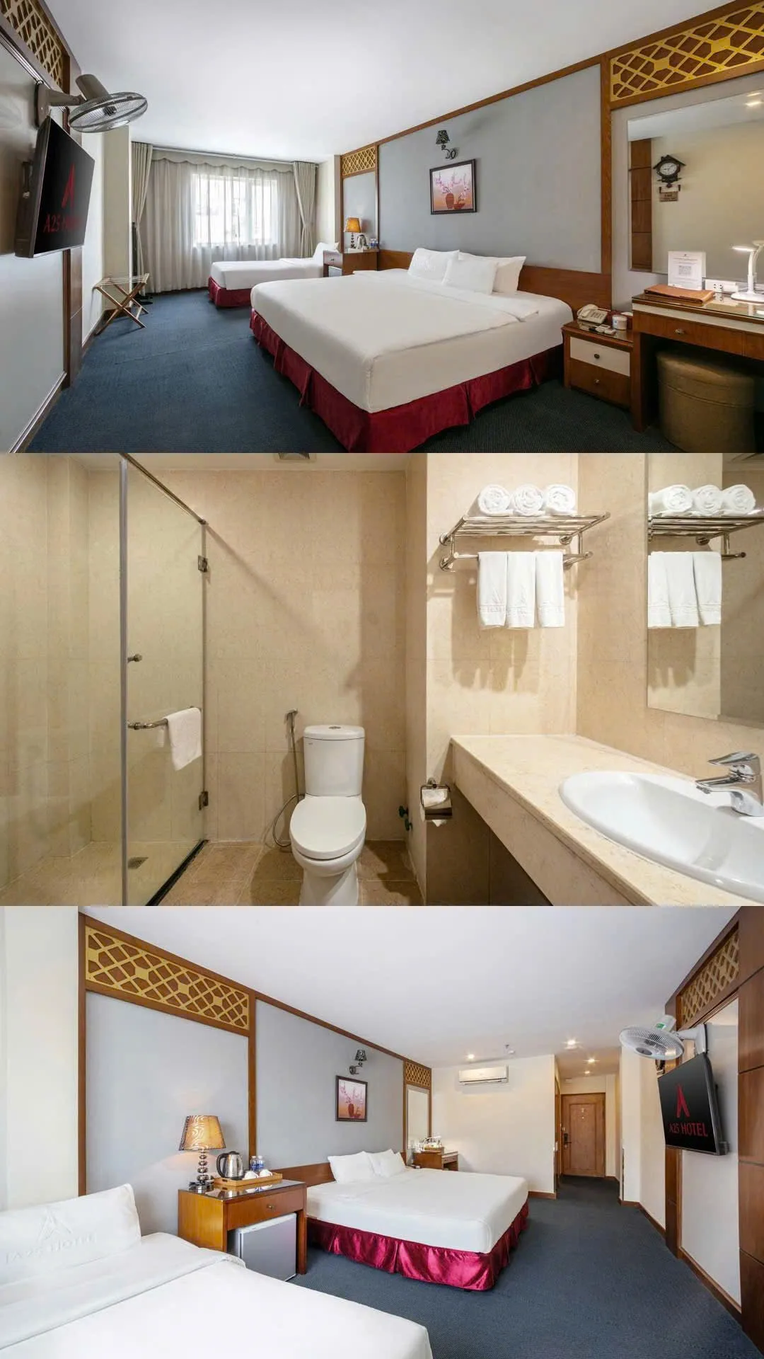 A25 Premium Hotel - 23 Quan Thanh (Family Room for 3)