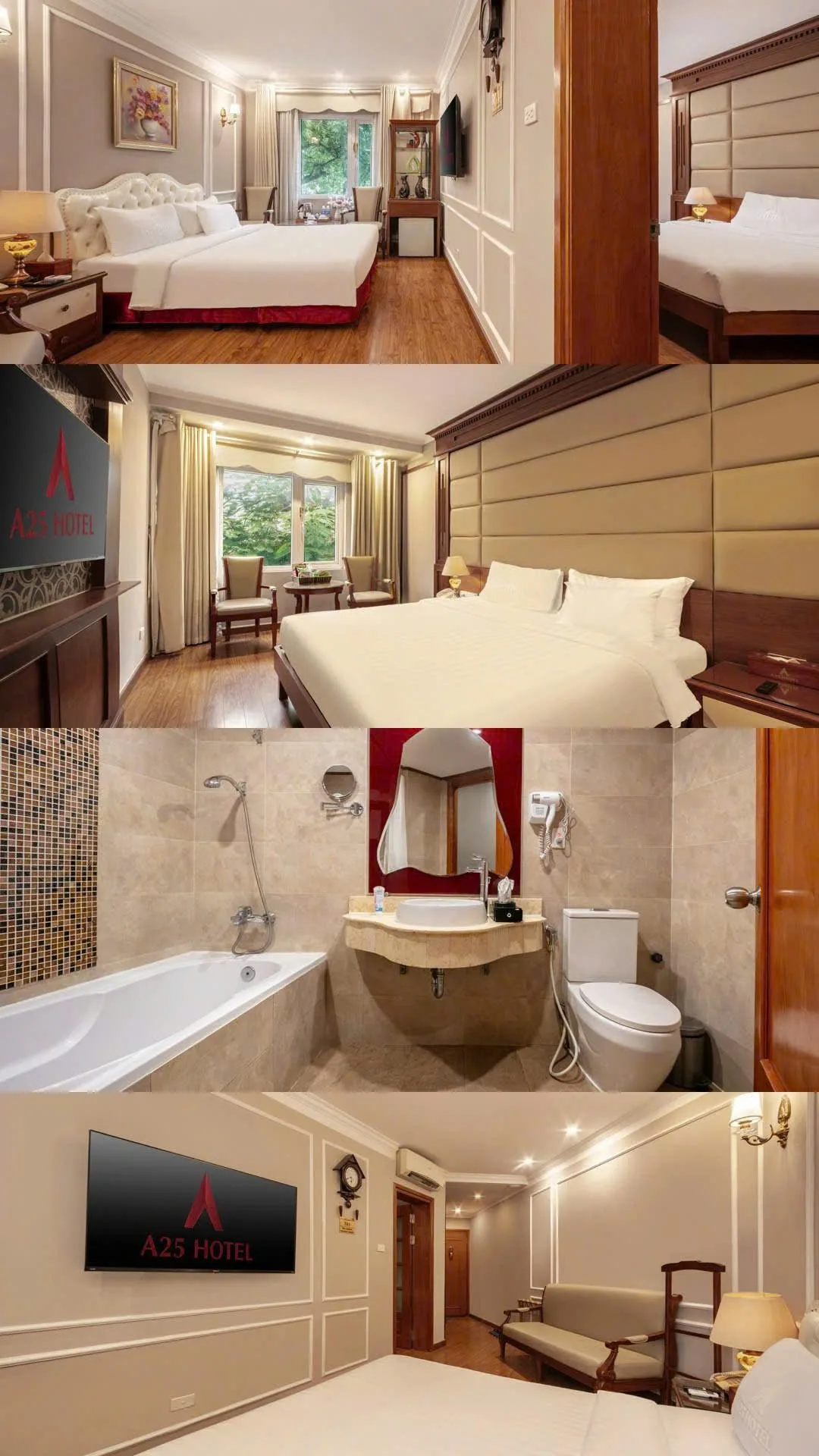 A25 Premium Hotel - 23 Quan Thanh (Family Suite for 4)