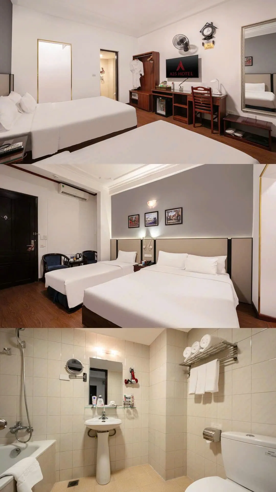A25 Hotel - 80 Mai Hac De (Family Room - 3 Guests)