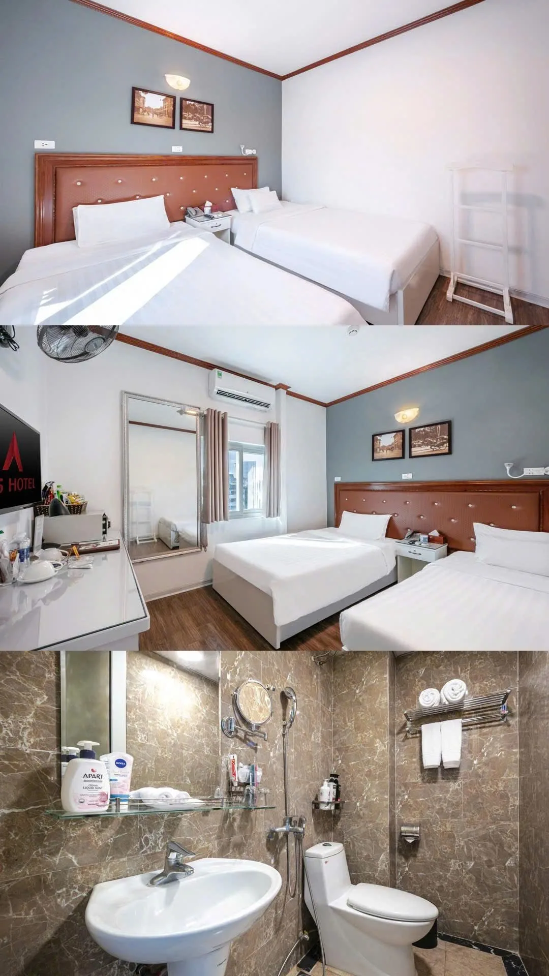A25 Hotel - 187 Lo Duc (Deluxe Twin Room - 2 Single Beds)