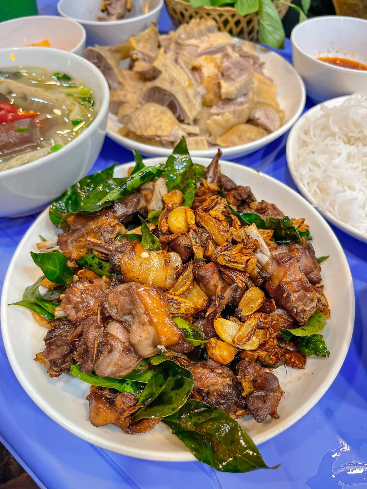 Crispy Garlic Duck