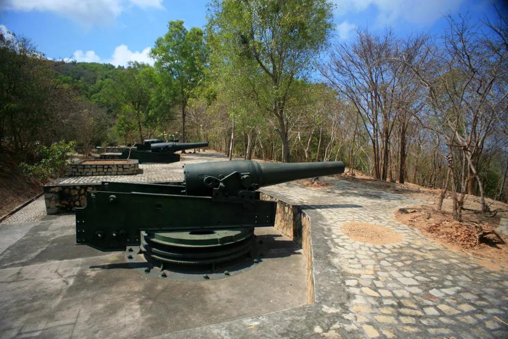 Ancient Cannon Fortifications of Mount Lon & Cau Da