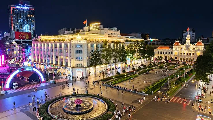 Nguyen Hue Pedestrian Street